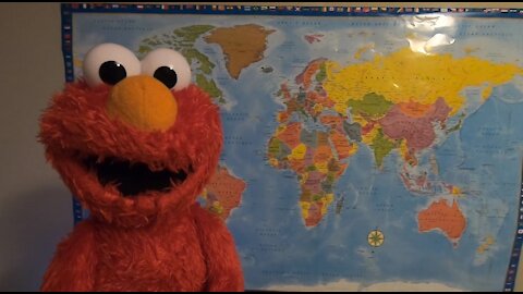 Woody, Elmo and Friends - Learn the World Map with Elmo!