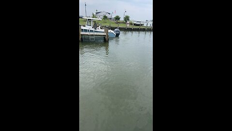 Boat Leaving Dock