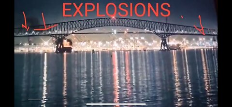 Bridge Explosions Proven - Best Footage Yet !!!