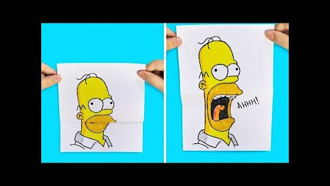 22 FUN DRAWING TRICKS FOR KIDS AND ADULTS