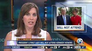 Trump will not attend Kennedy Center Honors