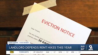 Landlord defends rent hikes this year
