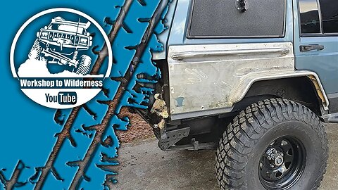 How to Fabricate REAR Tube Steel Fender Flares for the Jeep XJ
