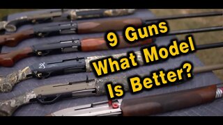 Which Gun is BETTER? Which Model is BETTER? Browning or Winchester? Shotgun Challenge!!