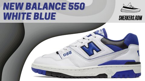 New Balance 550 White Blue - BB550SN1 - @SneakersADM