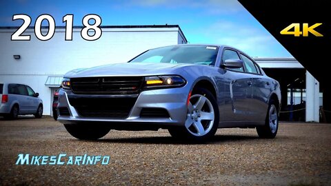2018 Dodge Charger Pursuit - Detailed Look in 4K