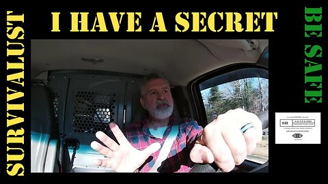 I have a secret to share