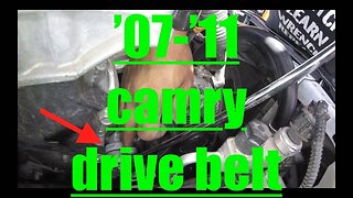 i see cracks [drivebelt] replacement Toyota Camry √ fix it angel