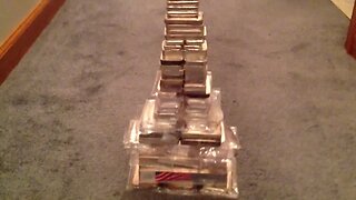 My Silver Stack: "Silver Tower" Over 600 Ounces of Silver in Bars