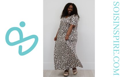 Zenana Born to be Wild Full Size Run Leopard Print Maxi Dress