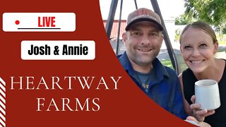 Live Morning Coffee With Josh & Annie | Azure Standard | Heartway Farms | Stocking Up
