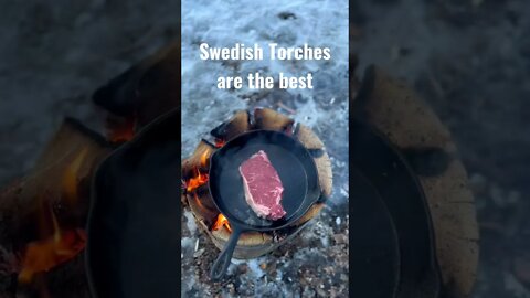 Cooking on a Swedish Torch Stove