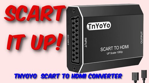 TnYoYo Scart to HDMI Converter