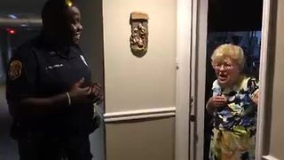 94-year-old Florida grandmother surprised by Clearwater Police Department's generosity before Irma