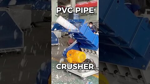 plastic pipe CRUSHING