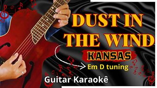 Dust in the Wind - Kansas karaoke guitar lesson #karaokeguitar #dustinthewind