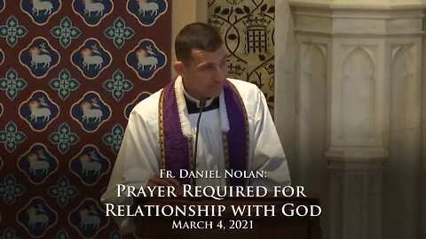 Prayer Required for Relationship with God