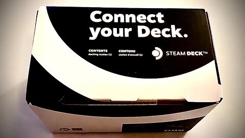 Steam Deck Dock - VALVE - AMBIENT UNBOXING