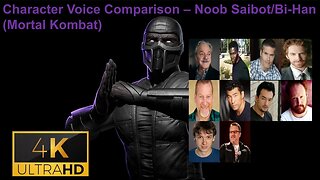 Character Voice Comparison - Noob Saibot/Bi-Han (Mortal Kombat)