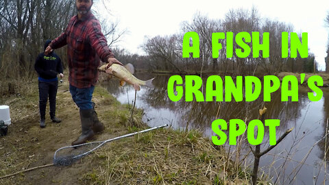 A Fish In Grandpa's Spot