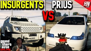 Insurgents vs Prius (GTA 5 Manhunt) ft. @twingo2313, @gtanpc | GTA Online ​