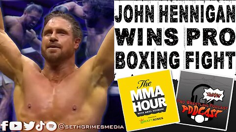 John Morrison on Pro Boxing Fight Win! | Clip from Pro Wrestling Podcast Podcast | #creatorclash