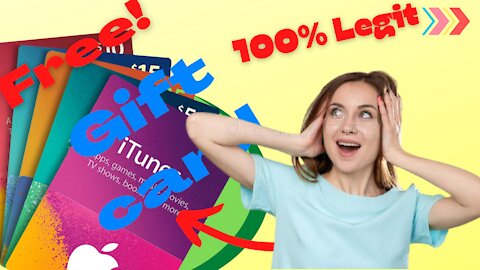 🔥🔥Free iTunes Gift Card 2021💵|🛒 How To Get $100 iTunes Gift Card Code-100% Working 🤑🤑|No Survey💯