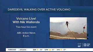 Nik Wallenda in Nicaragua for highwire walk over active volcano