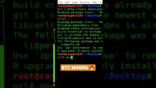 Bitcoin | ✵ Haxify369 #bitcoinmining #kalilinux #cryptocurrency #earnbitcoin #miningtutorial #viral