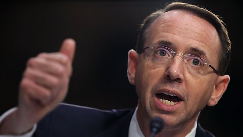 Rosenstein Assures Trump: You're Not A Target Of Mueller, Cohen Probes