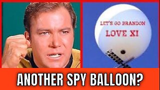 Captain Kirk won’t wait for BIDEN to act on New Balloon…Enterprise DESTROYS it 💥