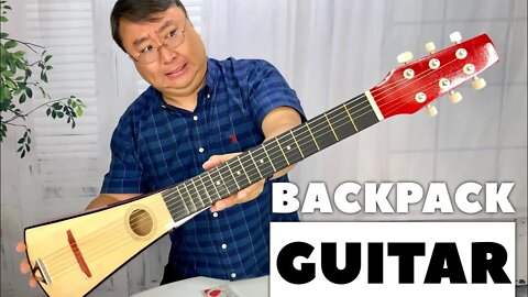 Comparing a Cheap $36 Travel Backpack Guitar to the Martin Backpacker