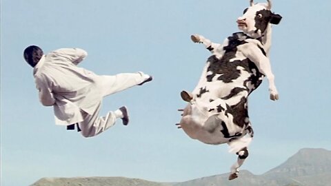 Kung Pow- Enter the Fist Movie - Cow Fight (2002) HD