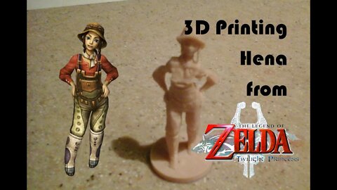 3D Printing Project - Hena Twilight Princess