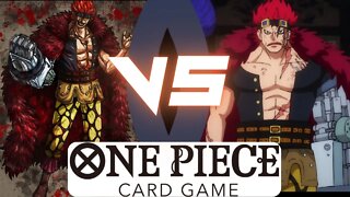 MIRROR MATCH! Eustass Kid [ Green ] VS Eustass Kid [ Green ] GAMEPLAY - One Piece Card Game Battle