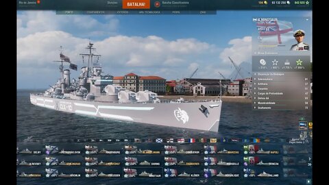World Of Warships - HMS Minotaur, Shame is your name.