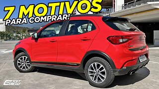 7 MOTIVOS PARA COMPRAR NOVO FIAT ARGO TREKKING 2023 O AUTOMÁTICO MAIS BARATO COM ESTILO DE SUV