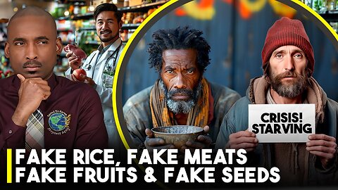 Tyrants Promote Extermination via Fake Rice, Fake Meats, Fake Fruits, Fake Seeds