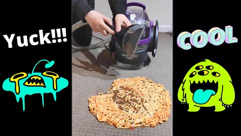 At Home | Vacuuming Spaghetti