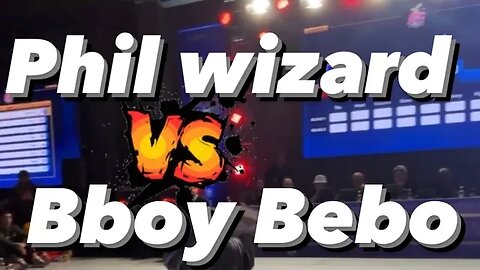 Bboy Bebo (Puerto Rico) vs Phil Wizard (canada) pan Amer champions Chile2023 Olympic qualifier