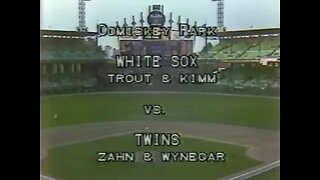 1980-05-21 Minnesota Twins vs Chicago White Sox