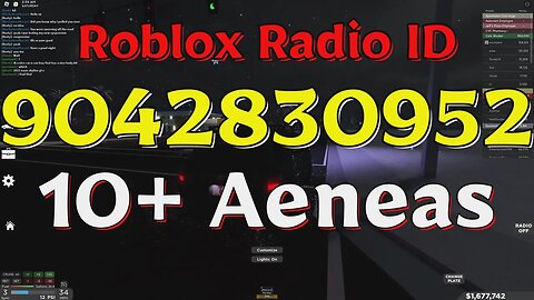 Aeneas Roblox Radio Codes/IDs