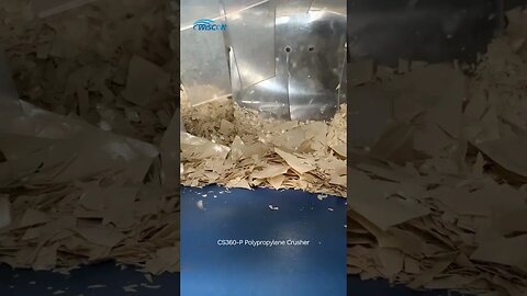 Polypropylene film granulator | Plastic waste recycling