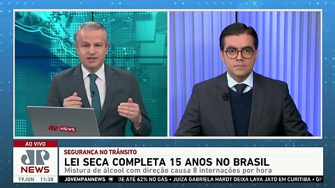 Lei Seca completa 15 anos no Brasil nesta segunda (19); Vilela analisa