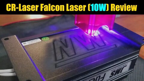 Creality CR- Laser Falcon Laser (10W) Engraver And Cutter First Use And Review