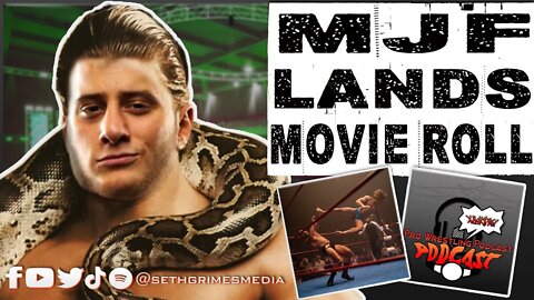MJF Lands Roll in Upcoming Von Erich Movie | Clip from Pro Wrestling Podcast Podcast #mjf #aew