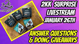 2kk Surprise Livestream | Answering questions and Doing Giveaways | Must be in the live to win
