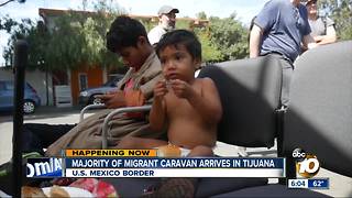 DHS monitoring migrant caravan in Tijuana