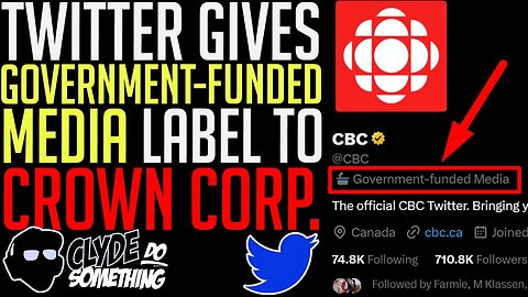 CBC Labeled "Government-Funded Media" on Twitter - Pierre Poilievre Celebrates and Calls to Defund
