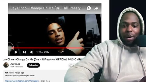 ROCKET REACTS to Jay Cinco Change On Me Dru Hill Freestyle OFFICIAL MUSIC VIDEO